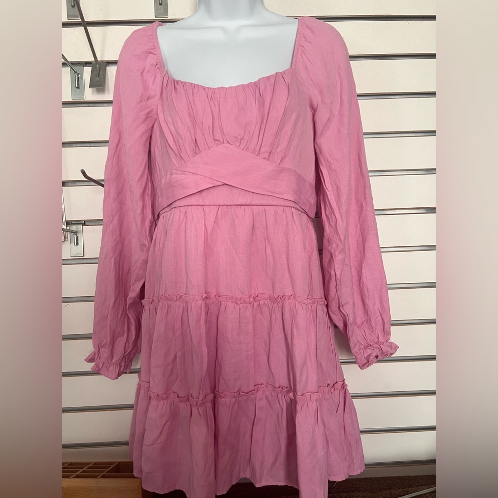 Beautiful pink dress size large